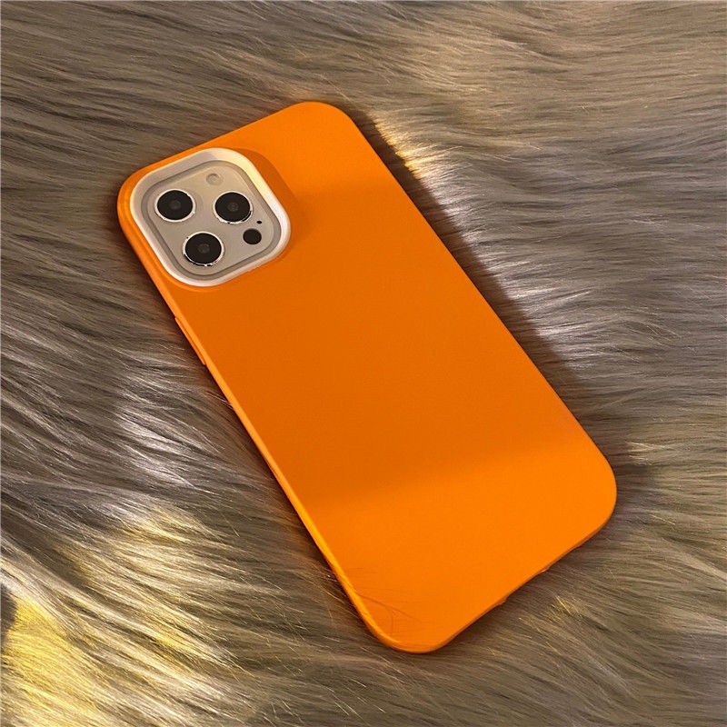 Case Bahan TPU Warna-Warni Tahan Banting Anti Jatuh Untuk iPhone 7 8plus X XR XS Max 11 12 13 Pro Max