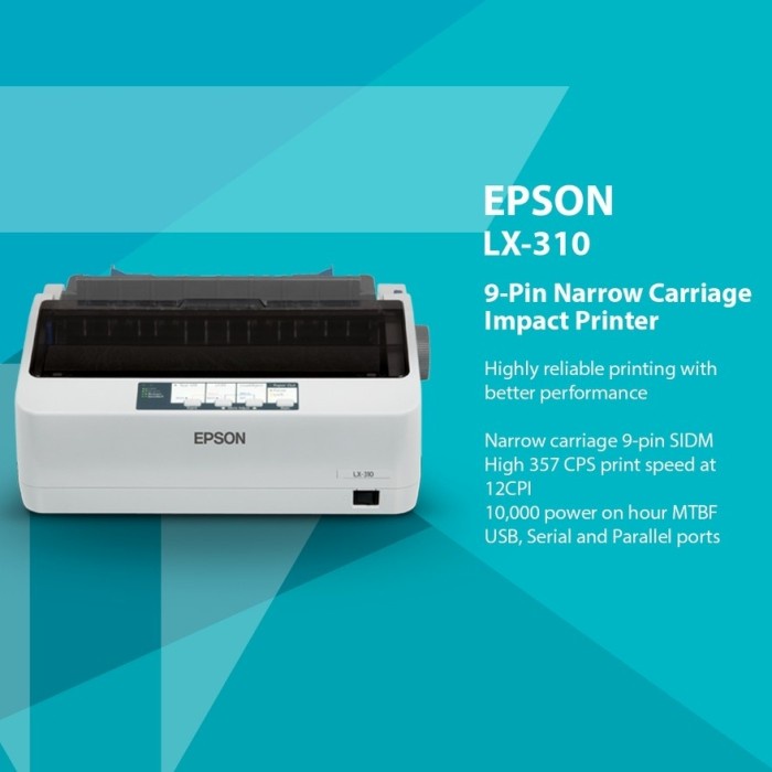 printer epson LX310 dot matrix | Resmi epson