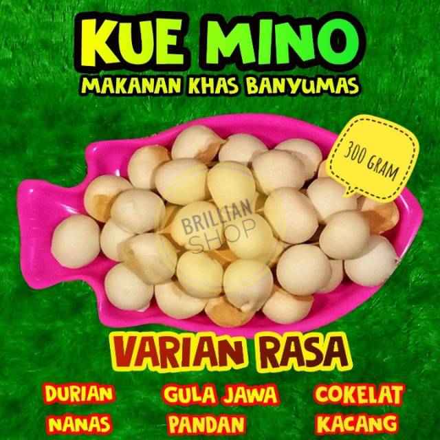 

KUE MINO KHAS BANYUMAS 250 GRAM