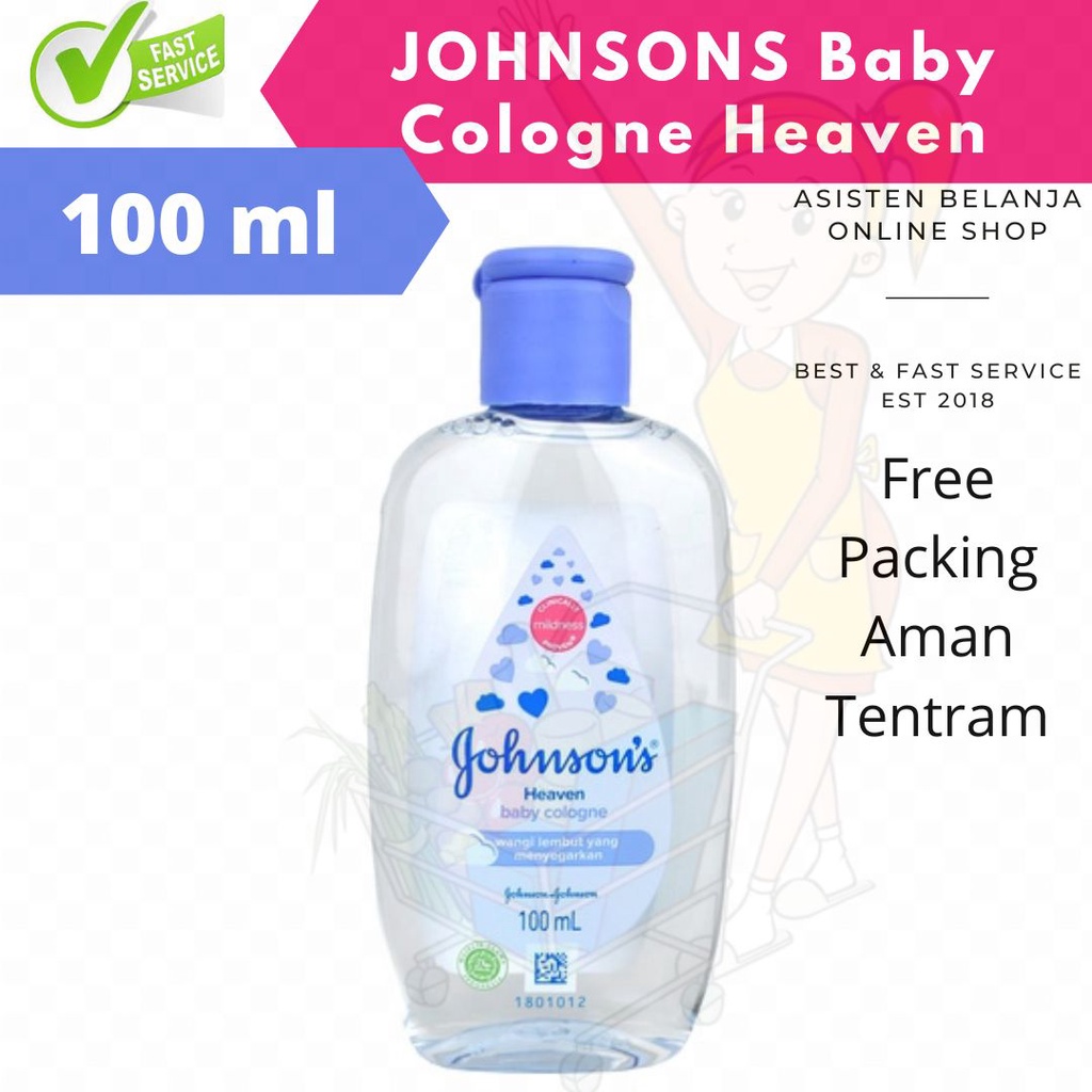 Jual Johnsons Baby Cologne Heaven Summer Swing Powder Mist Happy