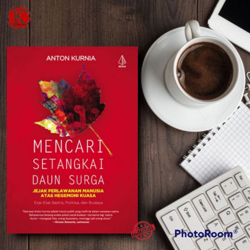 Buku MENCARI SETANGKAI DAUN SURGA - Anton Kurnia