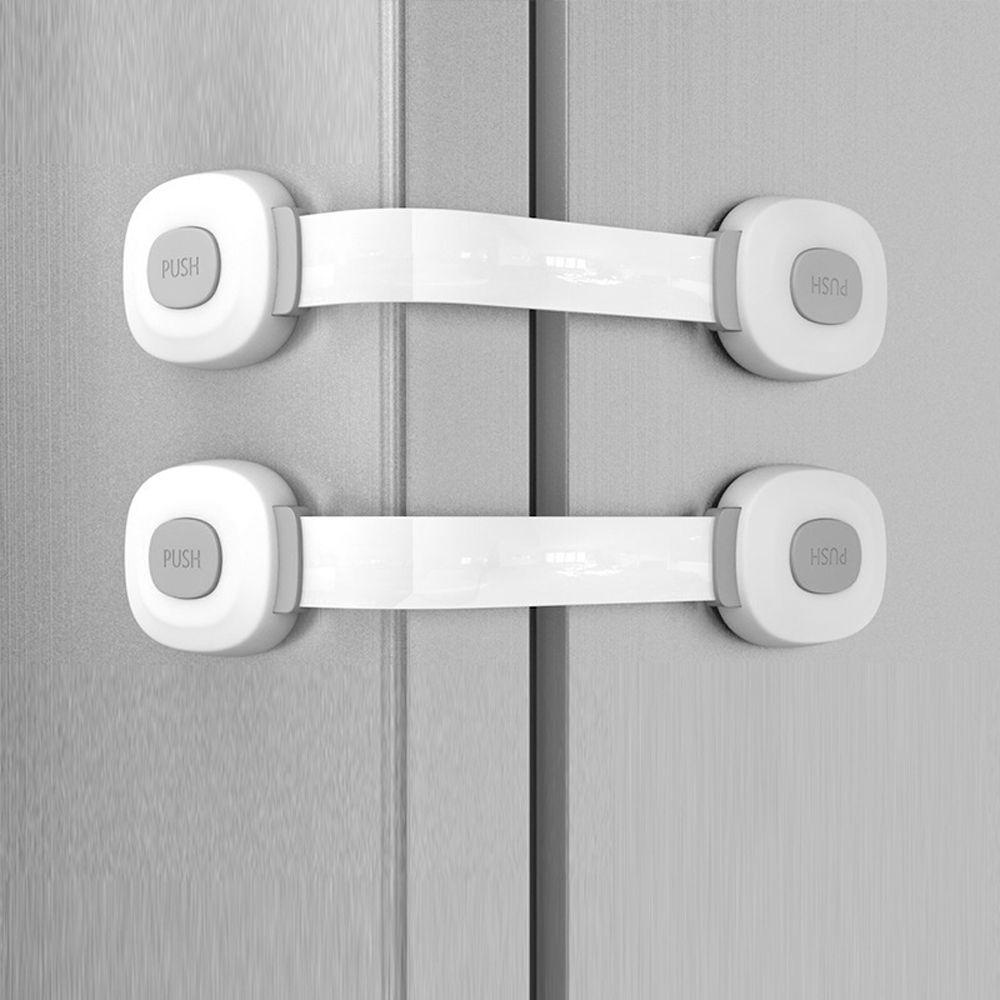 NEEDWAY Baby Safety Locks Unique Simple Double Buckle Serbaguna Slot Locks Straps Anak Alat Perlindungan Anak