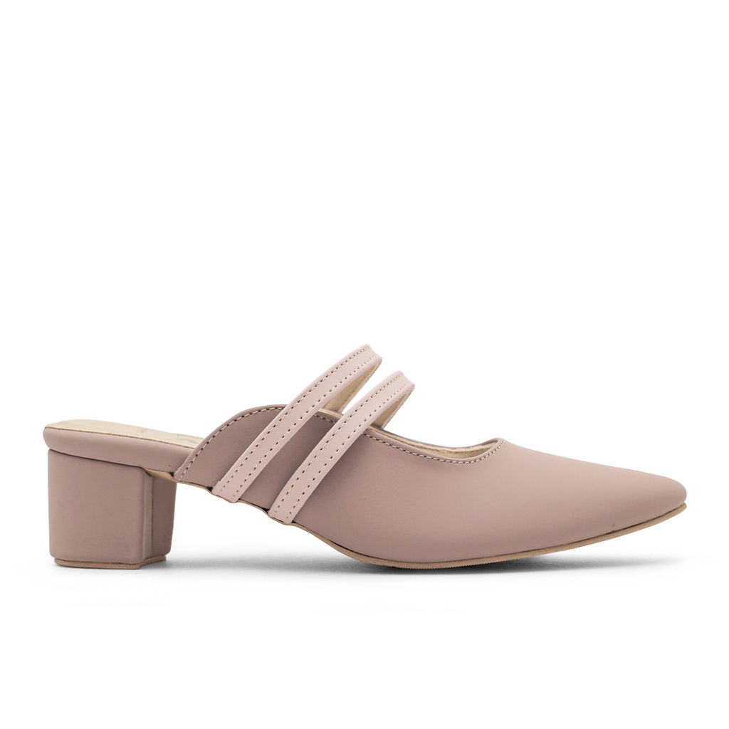 Khakikakiku Yesha Heels Mocca