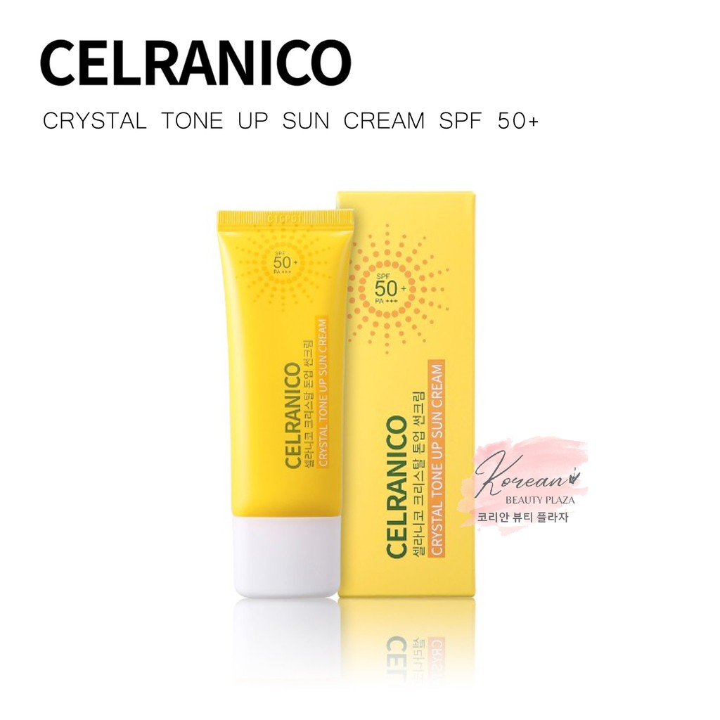 Bpom Celranico Crystal Tone Up Sun Cream Shopee Indonesia