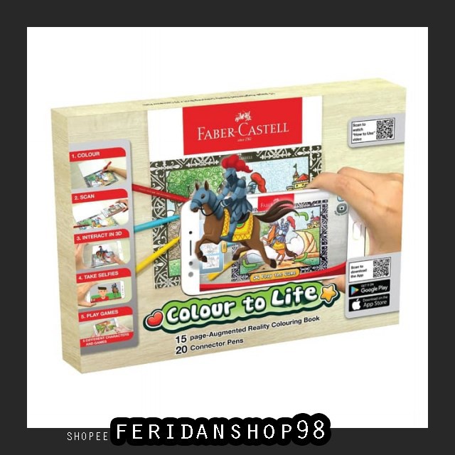 

BT212 FABER-CASTELL COLOUR TO BEST LIFE BY FERIDANSHOP98