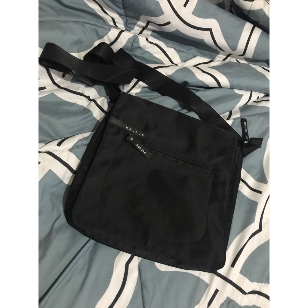 Macson Black Sling Bag