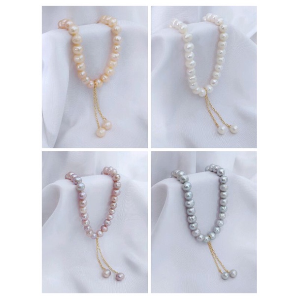 Kalung Mutiara air tawar super asli lombok bersertifikat Kalung mutiara hijab Kalung pesta Kalung pe