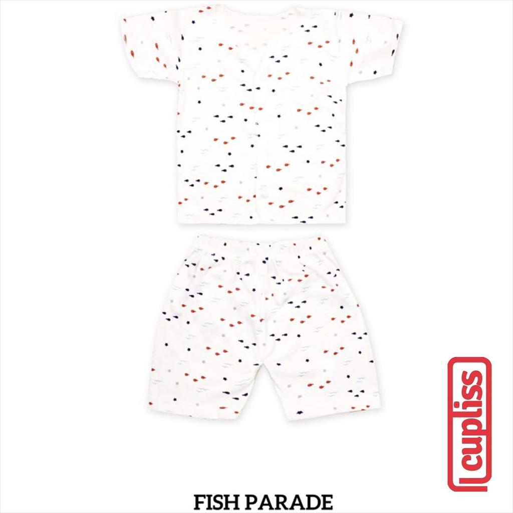 Fish Parade Little Palmerhaus Little Wear Short Sleeve