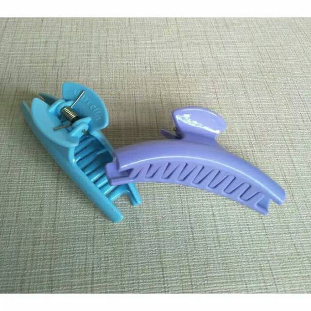 grosir  Jepit rambut salon polos kotak isi 12 pcs.