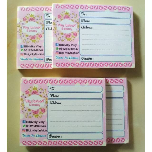 

Stiker Pengiriman