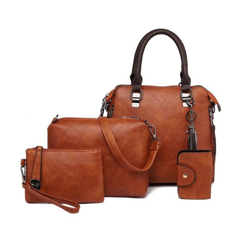 201003 Tas Kerja Wanita Import Handbag Cewek Impor 4 in 1 GT1662 LT1496 BQ2445 CR7180 JTF819624 EL45