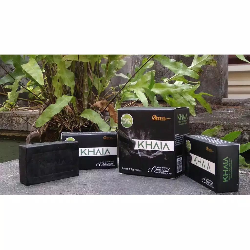 Khaia Binchotan Charcoal Brightening Soap [COD] / Sabun Khaia