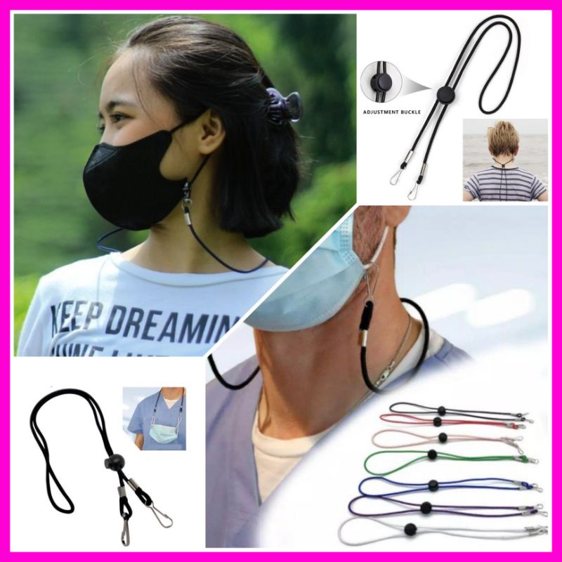 Kalung Masker Strap Masker warna Random