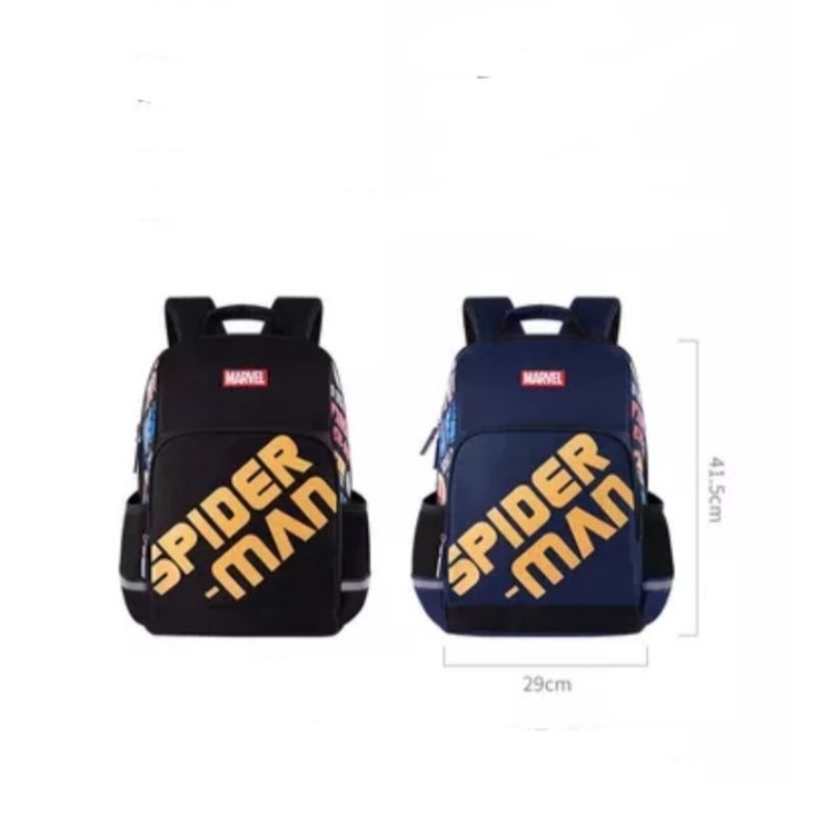 PTM-TAS RANSEL ANAK LAKI LAKI SPIDERMAN HURUF TAS SEKOLAH ANAK SD SMP SMA MURAH TAS COWOK BACKPACK