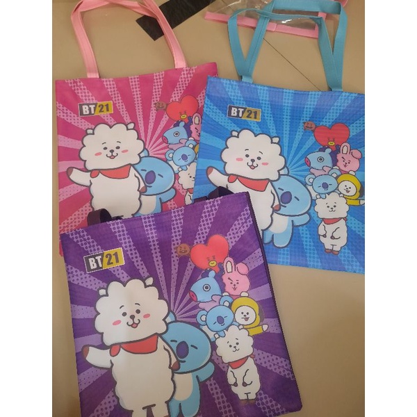 Tas Anak / Tote Bag Anak Lucu Sekolah Ngaji Souvenir Kado Ultah