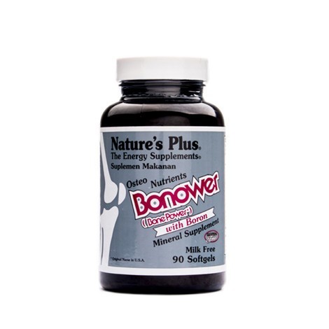 NATURE'S PLUS BONOWER 90'S BONE POWER, CALCIUM TULANG, OSTEOPOROSIS