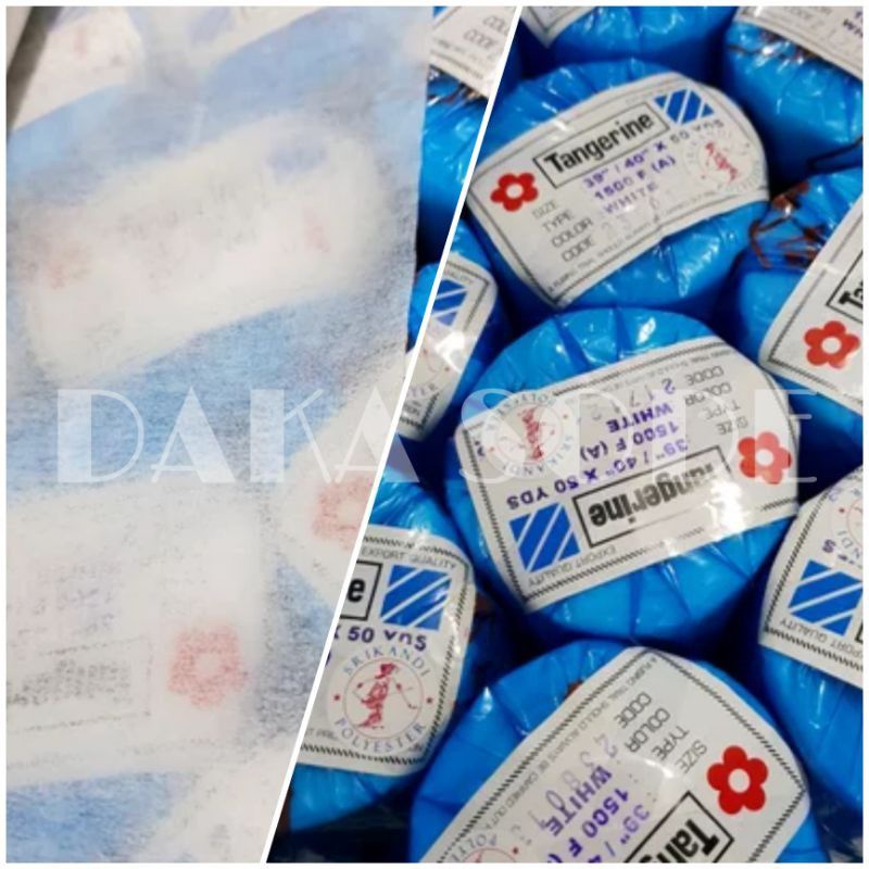 

KAIN LEM FISLIN 1500 F TANGERINE INTERLINING(Great A)/ Roll