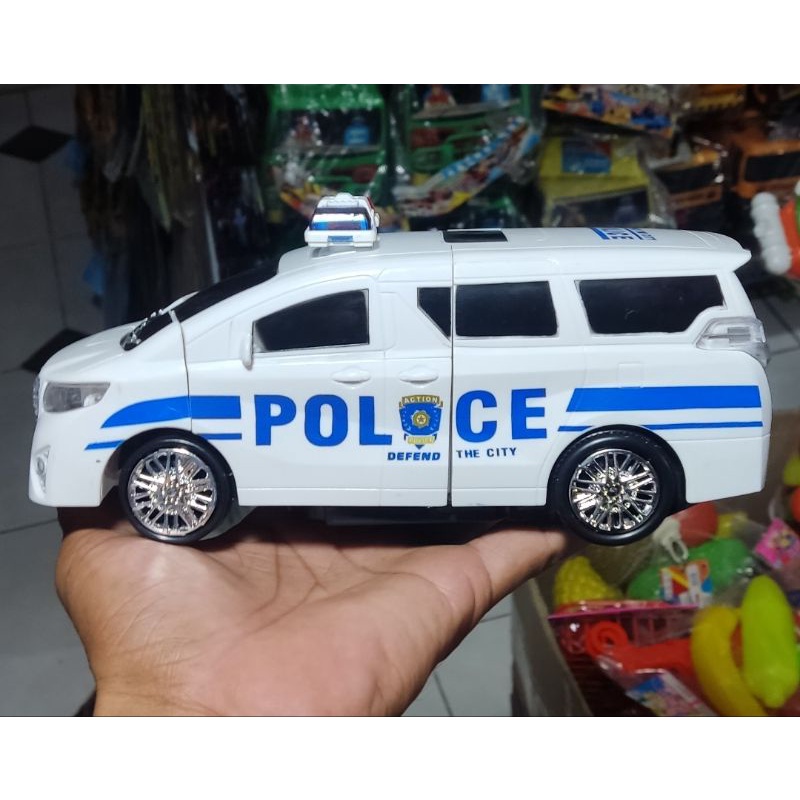 Mainan Anak Mobil Polisi Jadi Robot 9910 /Mainan Anak Robot Police Car 2in1/Mainan Anak Mobil Deformation