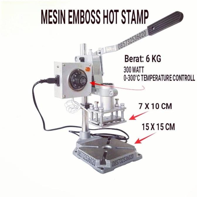 #@#@#@#@] mesin emboss hot stamp print foil leather kulit