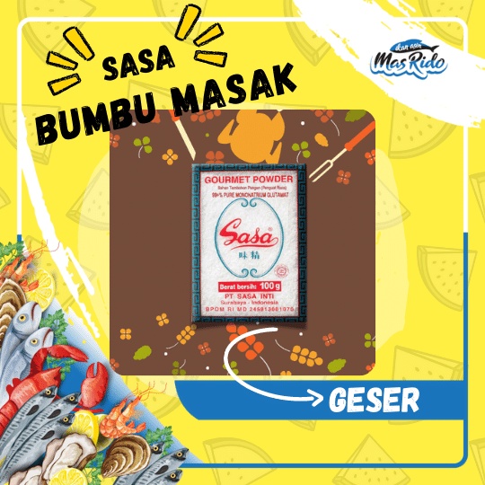 

Bumbu Masak Penyedap Rasa Gourmet Powder Micin Msg Sasa Murah