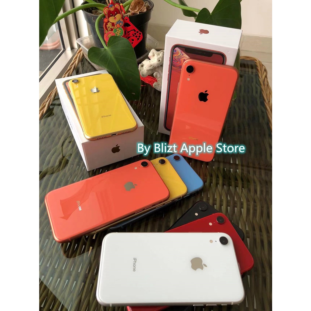 iPhone XR 128GB All Sim Silent Fullset Original Second Mulus100% 3utools All Green (Garansi 1 Tahun)