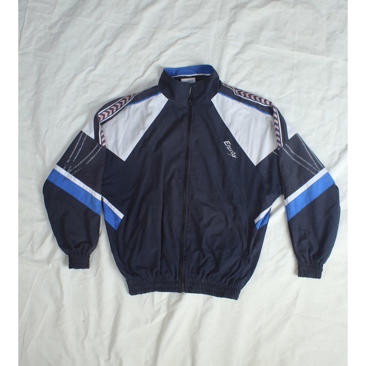 jaket colorblock pepsi vintage second *rare