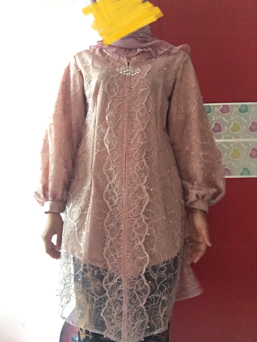 Couple Tunik Nurhaliza Rosegold