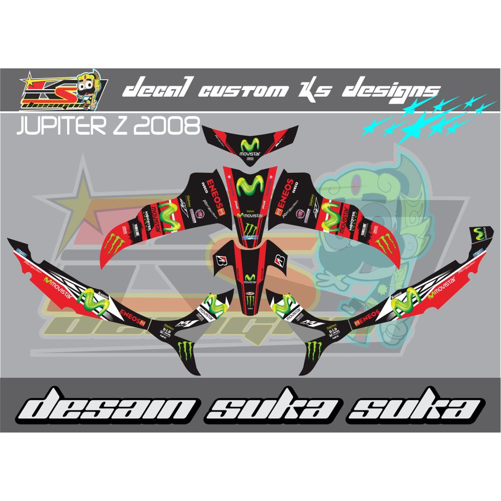 decal jupiter z movistar Terbaik