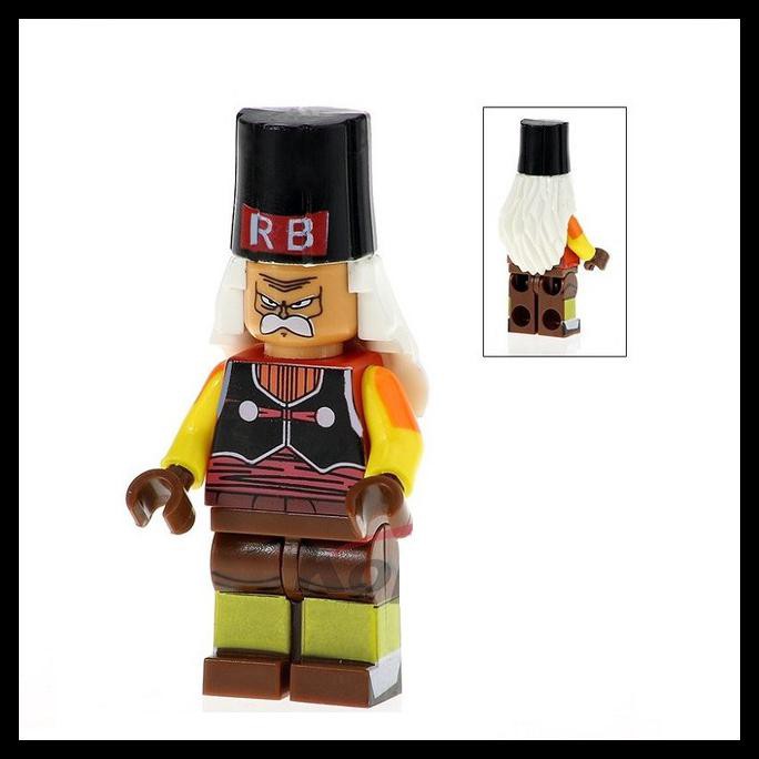 Dragon Ball Android Droid No. 20 Dr. Gero Red Ribbon Minifigure Lego