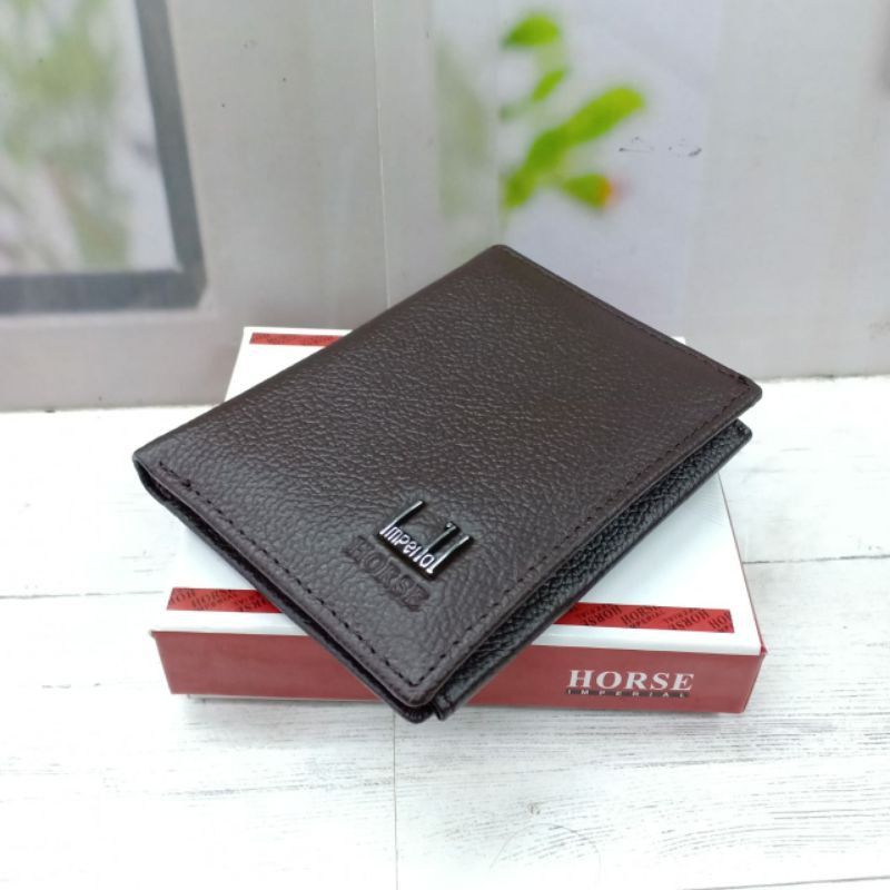 DOMPET KULIT ASLI IMPERIAL HORSE MODEL LIPAT BUKU