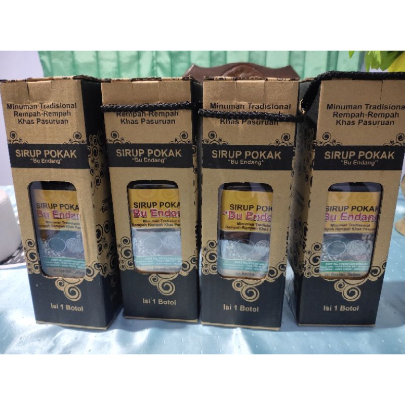 Sirup Pokak Sirup Jawa Sirup Rempah Jawa 1 Liter Khas Pasuruan