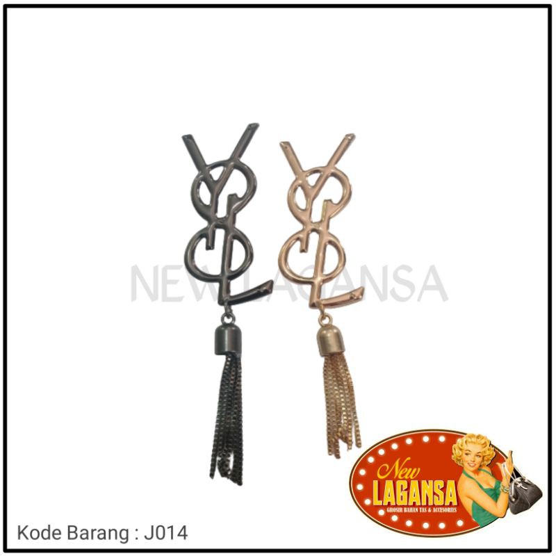 (J014) Variasi Y8L Rumbai Tancap - Aksesoris Tas & Dompet Wanita Fashion (IMPORT)