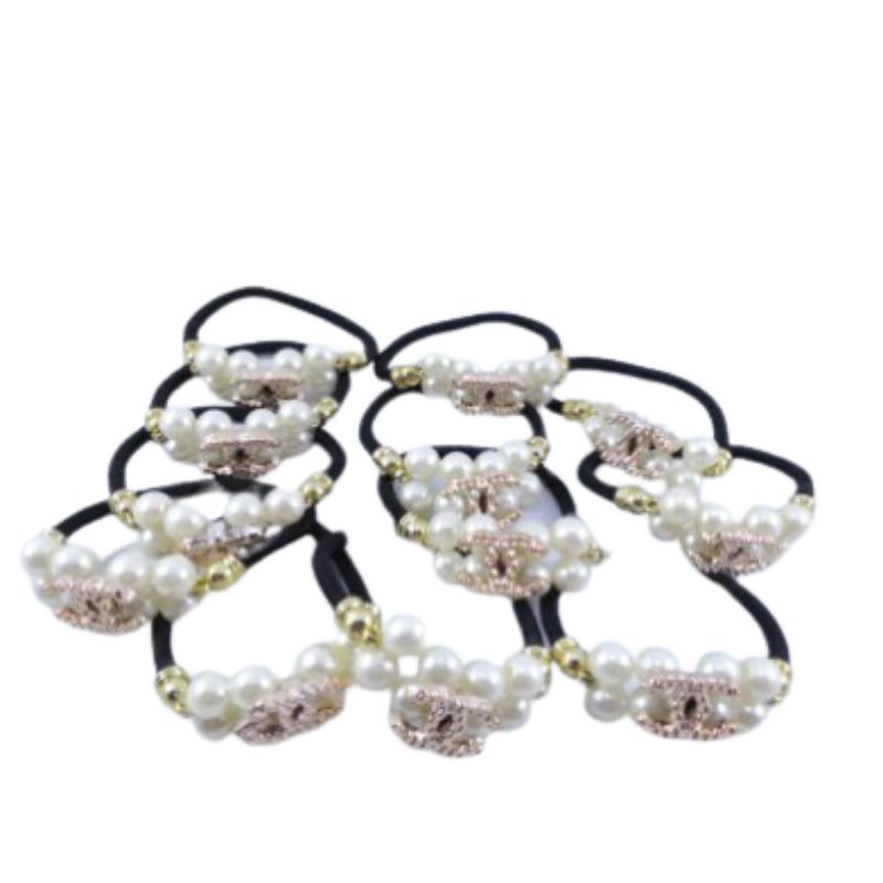 KUNCIR KUNCIRAN IKAT RAMBUT MUTIARA LUCU DAN IMUT AKSESORIS IKAT RAMBUT WANITA - 179