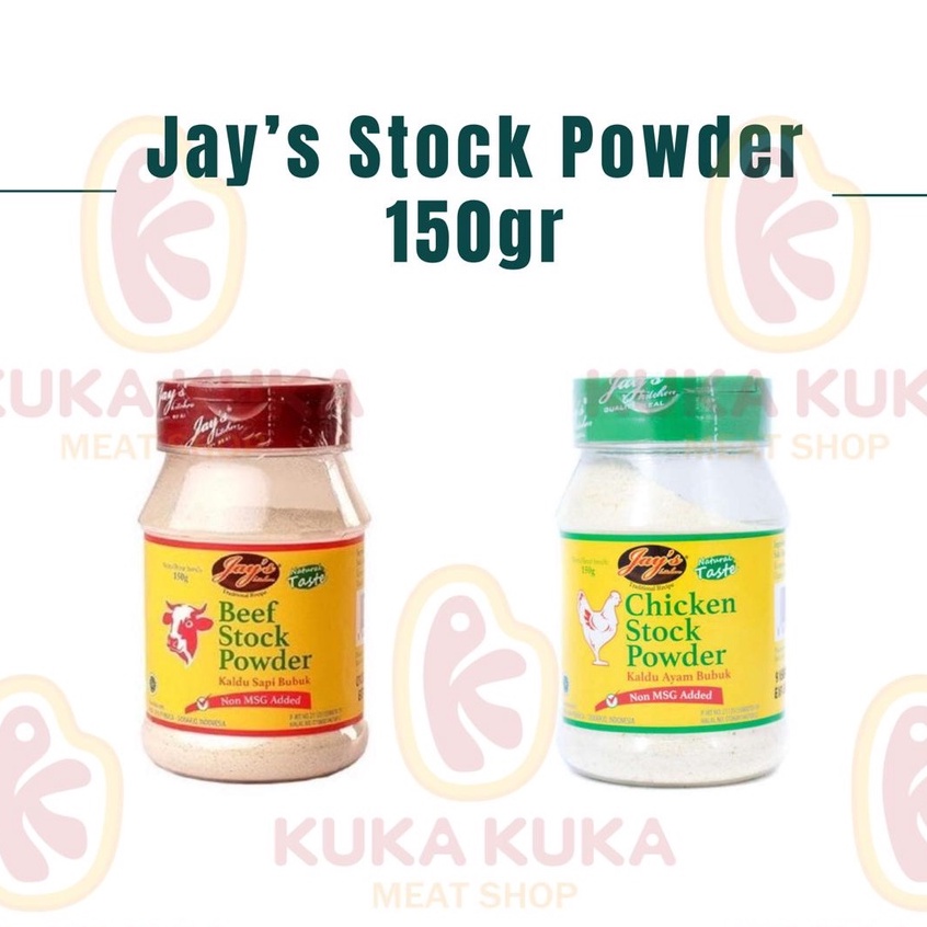 

Jay's / Jays Stock Powder / Chicken Stock Powder / Beef Stock Powder 150gr