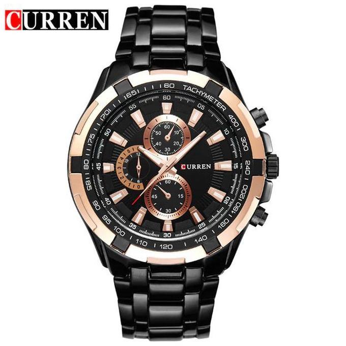 RECOMENDED JAM TANGAN PRIA / CURREN 8023 CHRONOGRAPH TIDAK AKTIF / CURREN ORI