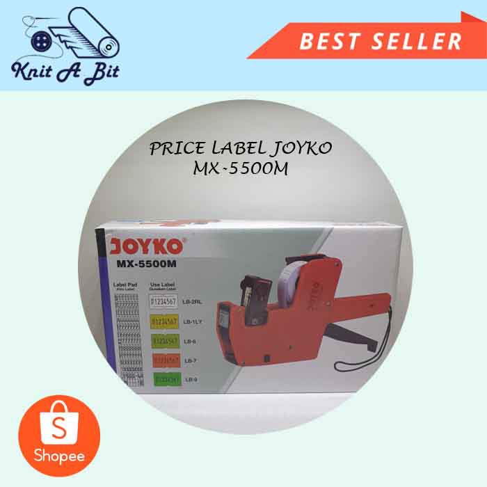 

Price Labeller Joyko MX-5500M / Label Harga / Stiker Harga