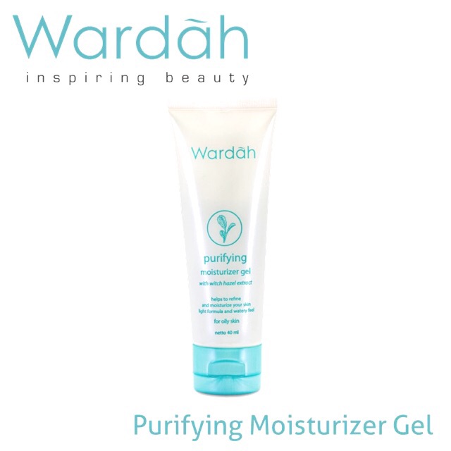 Wardah Witch Hazel Purifying Moisturizer Gel 40ml