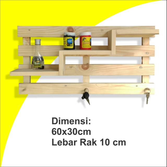 Rak kayu jati belanda