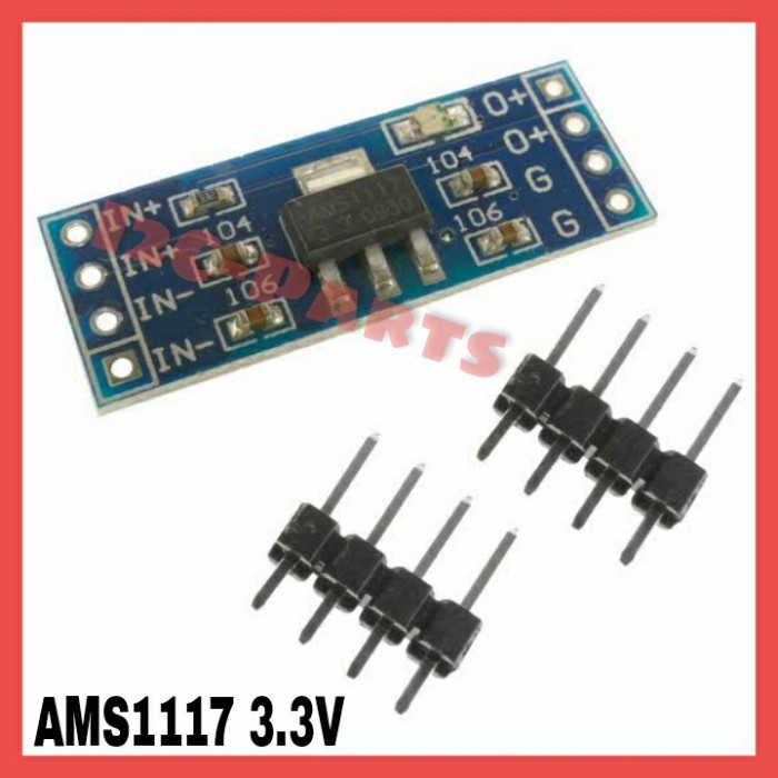 AMS1117 3.3V 1A Regulator Step Down Module 3.3 Power Adapter Board