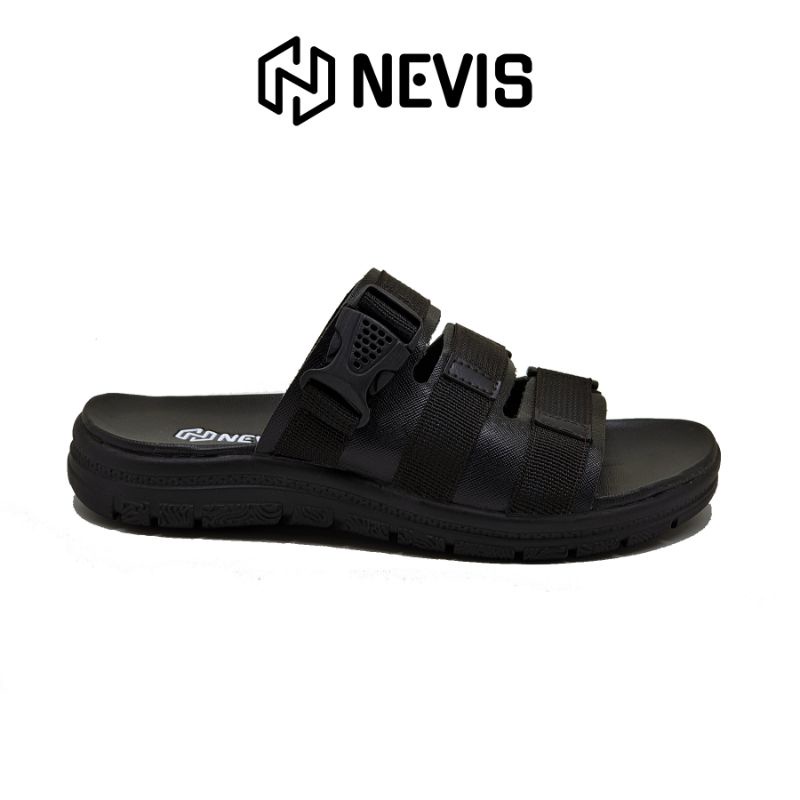 NEVIS NVS 09 Sandal Slop Casual Pria Sendal Distro Kasual Selop Outdoor Cowok Slip On-1