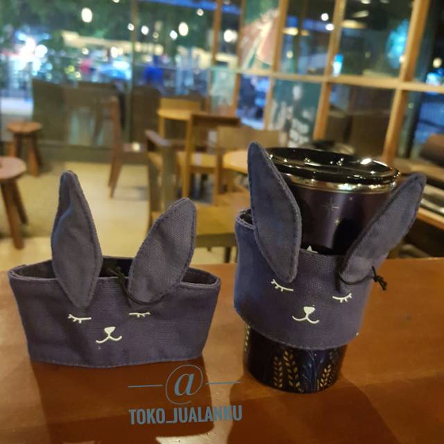 Starbucks Cup Sleeve Rabbit Shopee Indonesia