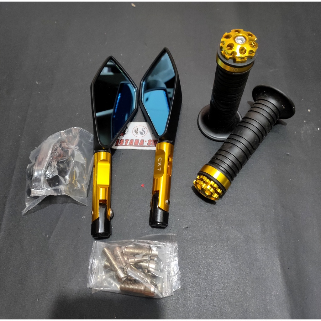 HANDLE REM SATU SET MOTOR HONDA BEAT KARBU VARIO LAMA VARIO TECHNO PLUS SPION TOMOK/EMAS