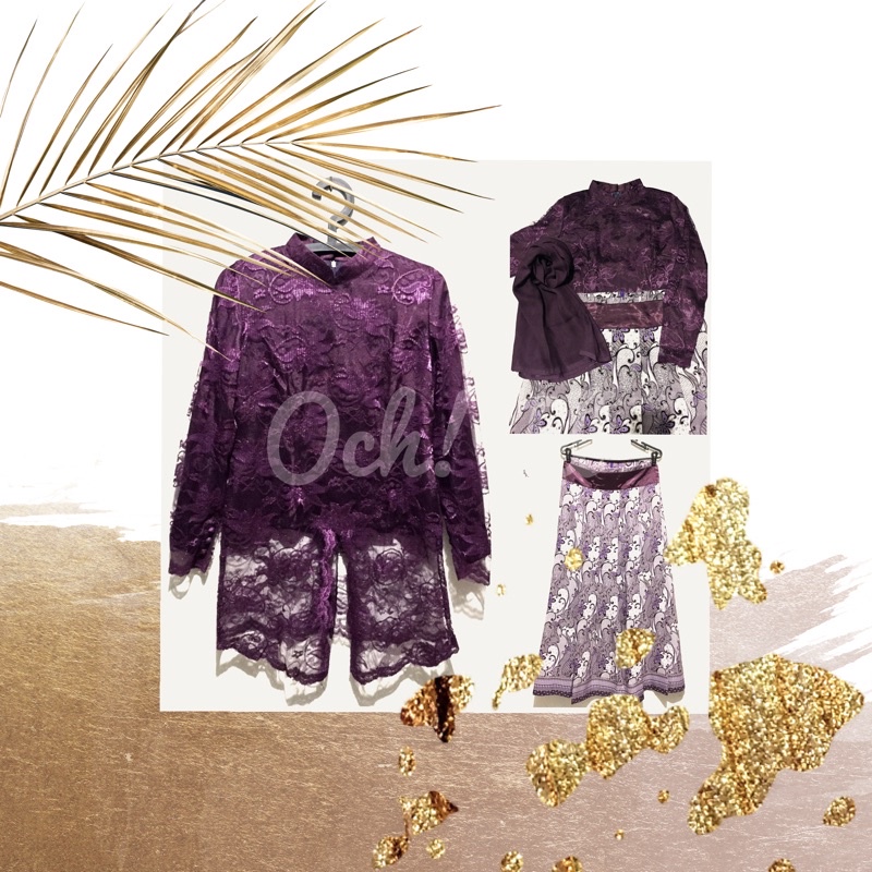 Preloved Formal Dress Prada dan Brokat