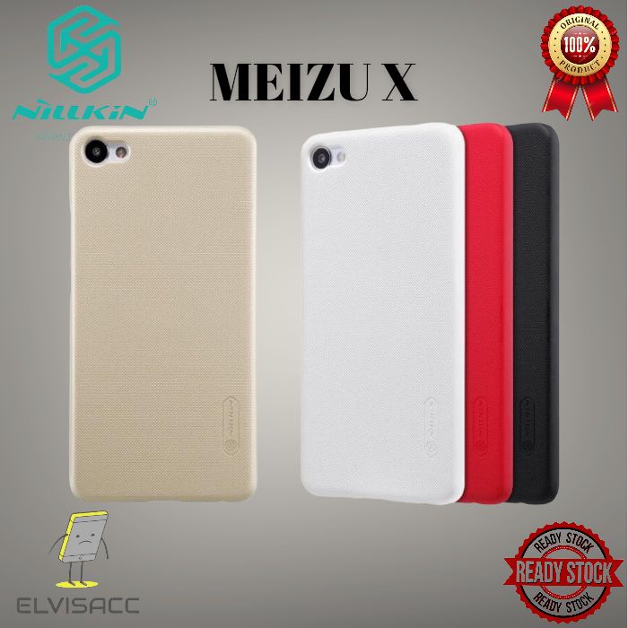 MEIZU X NILLKIN HARDCAASE FROSTED SHIELD ORIGINAL MEIZU X COLOR BLACK