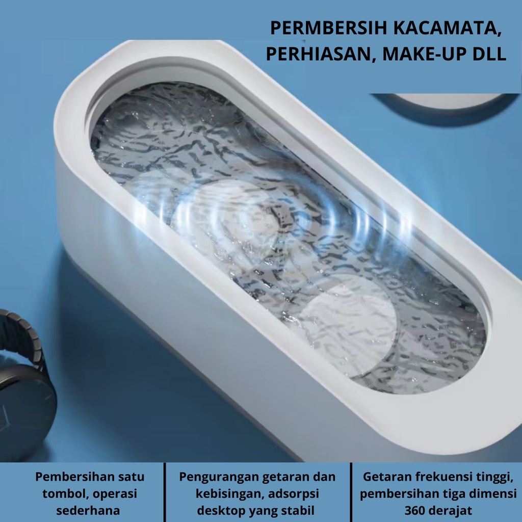 Ultrasonic Cleaning Machine / Mesin Pembersih Kacamata / Pembersih aksesoris