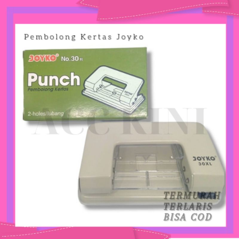 

Acckini - Pembolong Kertas Joyko Serbaguna / Alat Perlengkapan Kantor / ATK / Alat Perlengkapan Sekolah / Termurah Terlaris Bisa COD