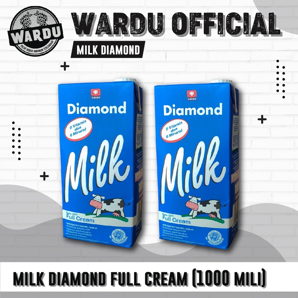 

DIAMOND Susu UHT Full Cream 1000ml