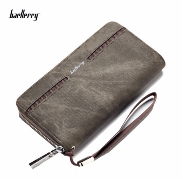 S1512 / Baellerry Original / Dompet Panjang Import / Baellerry Wanita Pria / Dompet Zipper
