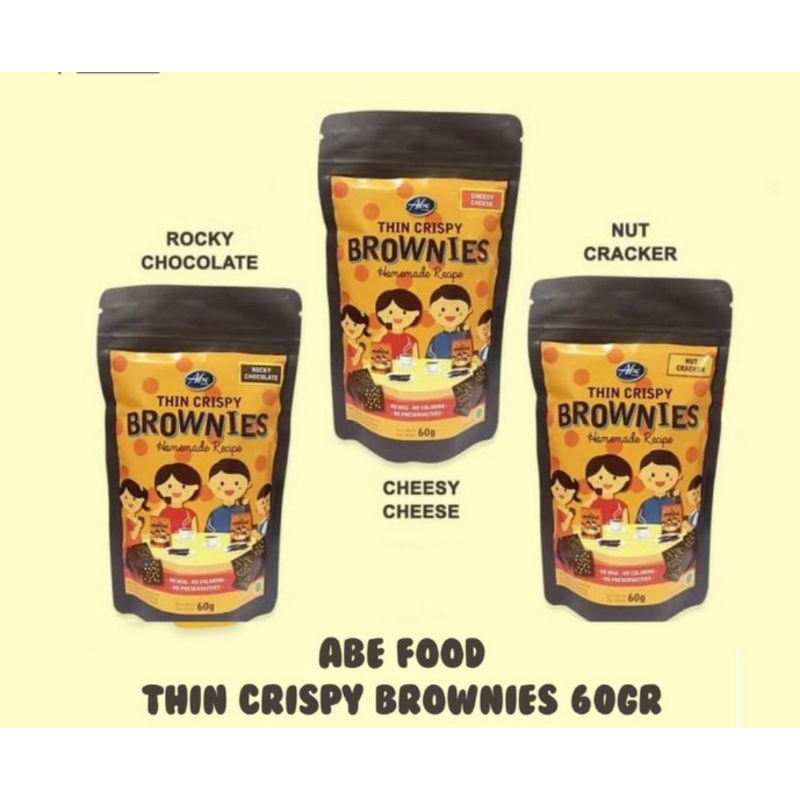 

Abe food Thin Crispy Brownies 60gr