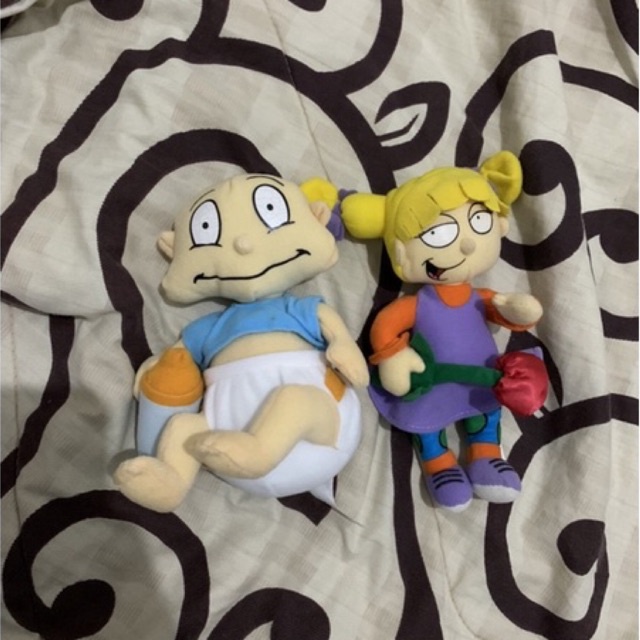 Boneka Rugrats Tommy dan Angelica Preloved Original
